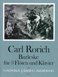 BP 2338 • * RORICH Burlesca op. 64 for 3 flutes and piano
