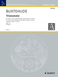 ANT 21 • BUXTEHUDE - Triosonata - Score and Parts