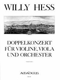 BP 0593 • HESS W. Double concerto op. 81 - score