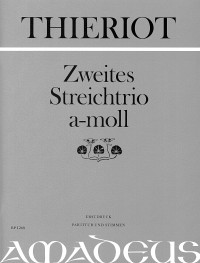 BP 1268 • THIERIOT 2. Streichtrio in a-moll - Erstdruck