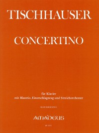 BP 2259 • TISCHHAUSER Concertino für Klavier, KA m.2 Klavier