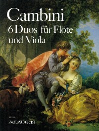 BP 2333 • CAMBINI 6 Duos op. 4 für Flöte und Viola - Stimmen