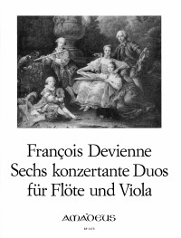 BP 2478 • DEVIENNE 6 konzertante Duos op. 5 für Flöte+Viola