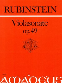 BP 2607 • RUBINSTEIN Sonata in f minor op. 49