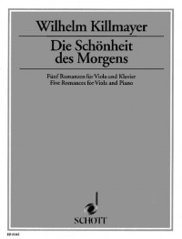 ED 8345 • KILLMAYER - Die Schönheit des Morgens - Score and 