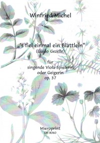 EM 8060 • MICHEL 's fiel einmal ein Blättlein