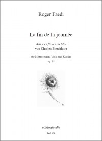 FAE138 • FAEDI - La fin de la journée - Score and parts