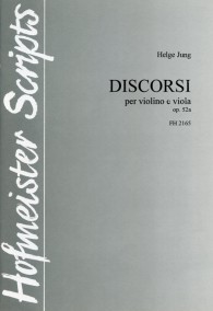 FH 2165 • JUNG - Discorsi, op. 52a - Spielstimmen