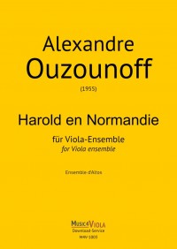 M4V-1003 • OUZOUNOFF - Harold en Normandie - Partitur