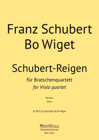 M4V-1031 • SCHUBERT - Schubert-Reigen - Partitur