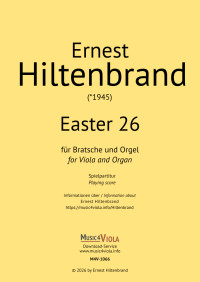 M4V-1066 &bull; HILTENBRAND - Easter 26 - Partitur