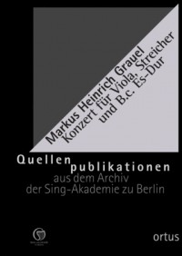 OM191-3 • GRAUEL - Konzert (Klavierauszug) - Stimmensatz (Va