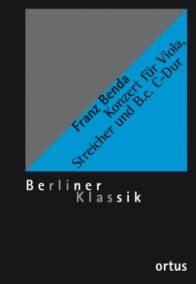 OM275-1 • BENDA - Konzert für Va. und Kl. -  Partitur