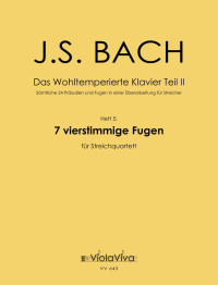 VV 643 • BACH - Wohltemp. Klavier part 2, vol. 5