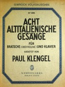 Umschlag / Cover