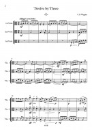 Notenbeispiel / Score example